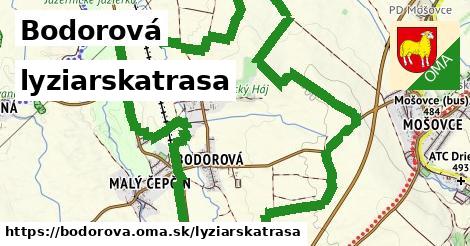 Bodorová Lyžiarske trasy  