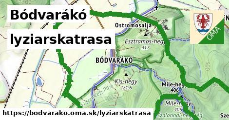 Bódvarákó Lyžiarske trasy  