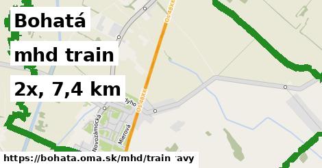Bohatá Doprava train 