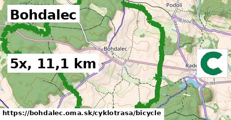 Bohdalec Cyklotrasy bicycle 