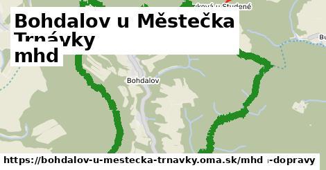 Bohdalov u Městečka Trnávky Doprava  
