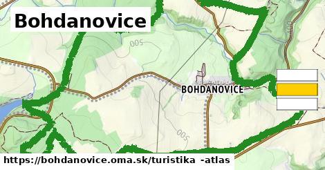 Bohdanovice Turistické trasy  
