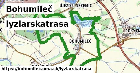 Bohumileč Lyžiarske trasy  