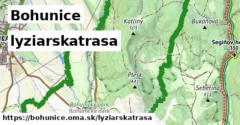 Bohunice Lyžiarske trasy  