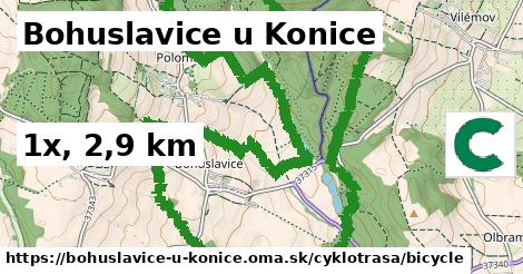 Bohuslavice u Konice Cyklotrasy bicycle 