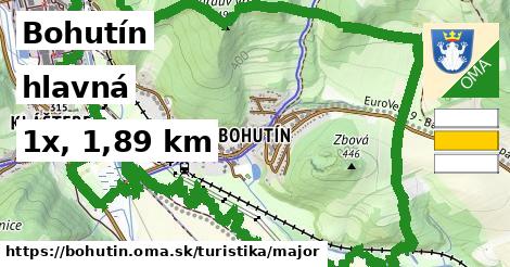 Bohutín Turistické trasy hlavná 