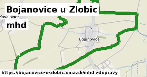 Bojanovice u Zlobic Doprava  