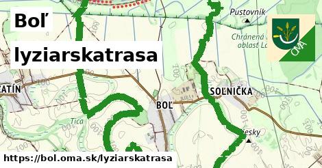 Boľ Lyžiarske trasy  