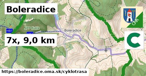 Boleradice Cyklotrasy  