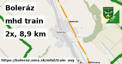 Boleráz Doprava train 