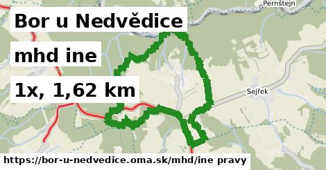 Bor u Nedvědice Doprava iná 