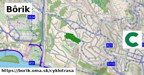 Bôrik Cyklotrasy  