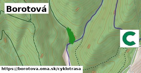 Borotová Cyklotrasy  