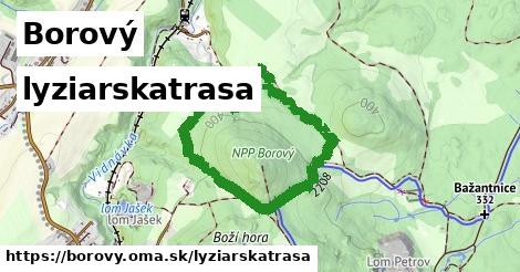 Borový Lyžiarske trasy  