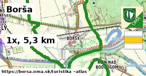 Borša Turistické trasy  