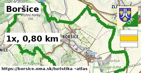 Boršice Turistické trasy  