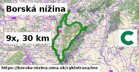 Borská nížina Cyklotrasy iná 