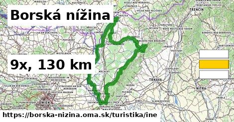 Borská nížina Turistické trasy iná 