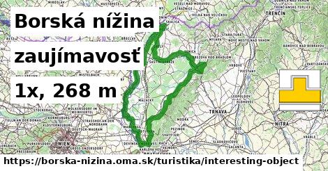 Borská nížina Turistické trasy zaujímavosť 