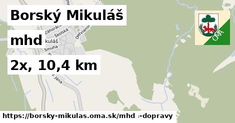 Borský Mikuláš Doprava  