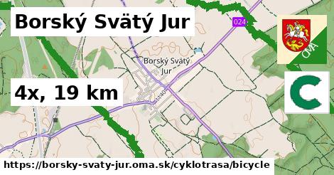 Borský Svätý Jur Cyklotrasy bicycle 