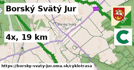 Borský Svätý Jur Cyklotrasy  