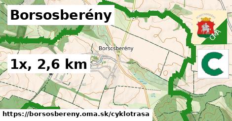 Borsosberény Cyklotrasy  