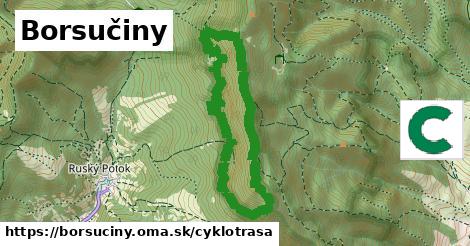 Borsučiny Cyklotrasy  