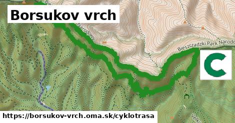 Borsukov vrch Cyklotrasy  