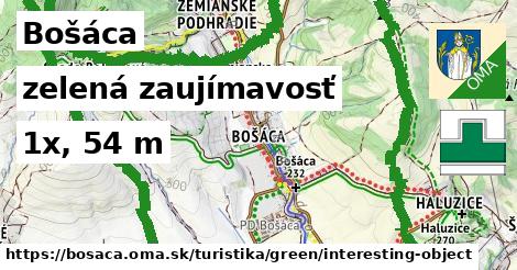 Bošáca Turistické trasy zelená zaujímavosť