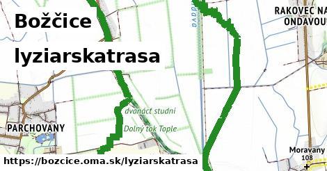 Božčice Lyžiarske trasy  