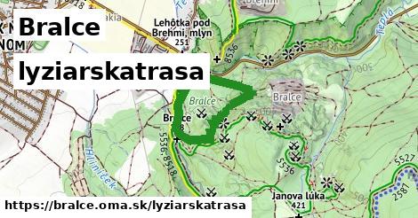 Bralce Lyžiarske trasy  