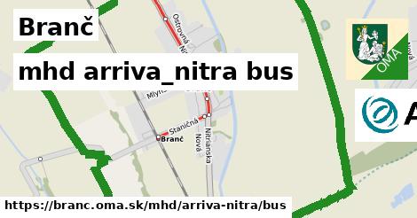 Branč Doprava arriva-nitra bus