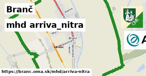 Branč Doprava arriva-nitra 