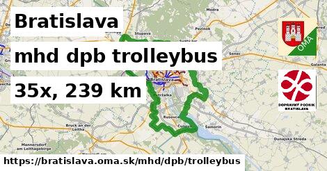 Bratislava Doprava dpb trolleybus
