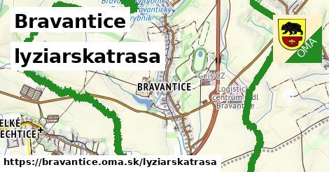 Bravantice Lyžiarske trasy  