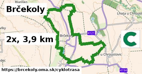 Brčekoly Cyklotrasy  