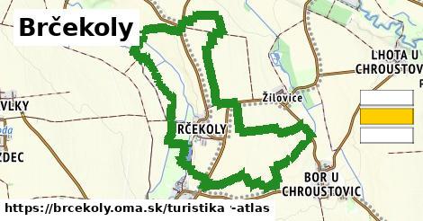 Brčekoly Turistické trasy  