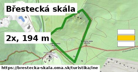 Břestecká skála Turistické trasy iná 