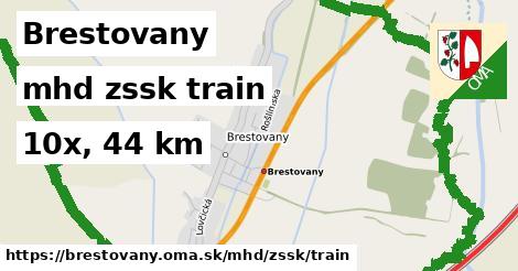 Brestovany Doprava zssk train