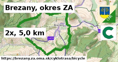 Brezany, okres ZA Cyklotrasy bicycle 