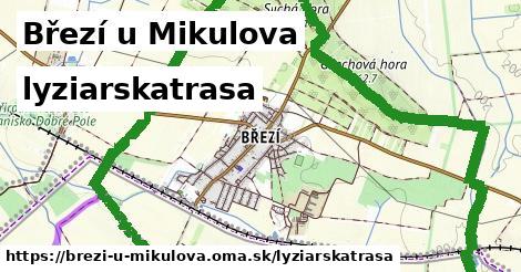 Březí u Mikulova Lyžiarske trasy  