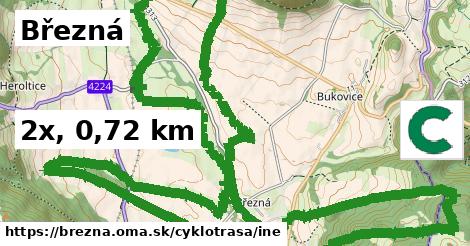 Březná Cyklotrasy iná 