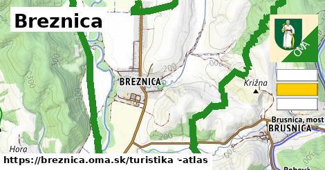 Breznica Turistické trasy  