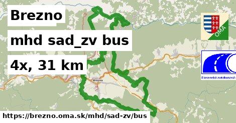 Brezno Doprava sad-zv bus