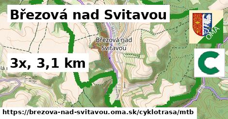 Březová nad Svitavou Cyklotrasy mtb 