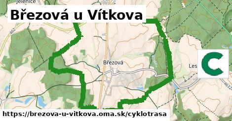Březová u Vítkova Cyklotrasy  
