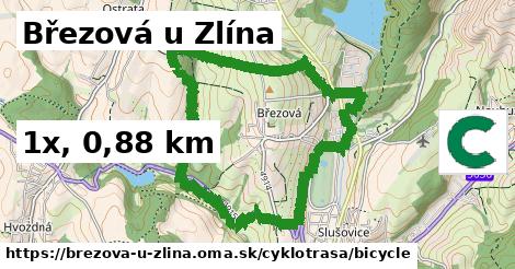 Březová u Zlína Cyklotrasy bicycle 