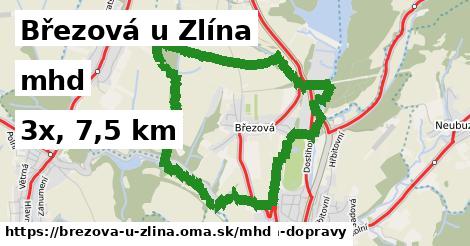 Březová u Zlína Doprava  