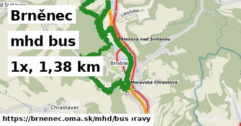 Brněnec Doprava bus 
